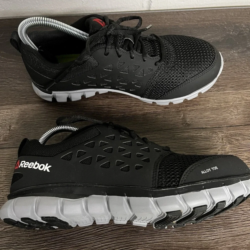 Reebok Microweb Sub Lite Alloy Toe ASTM F2413-11 Shoes US Men Sz 7 Women 9